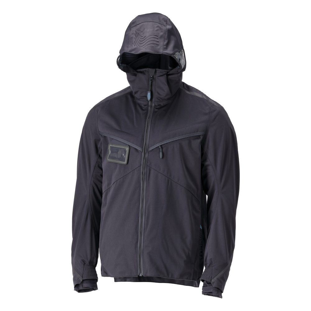 Mascot 22001-657 Customized Hardshell-Regenjacke – schwarzblau