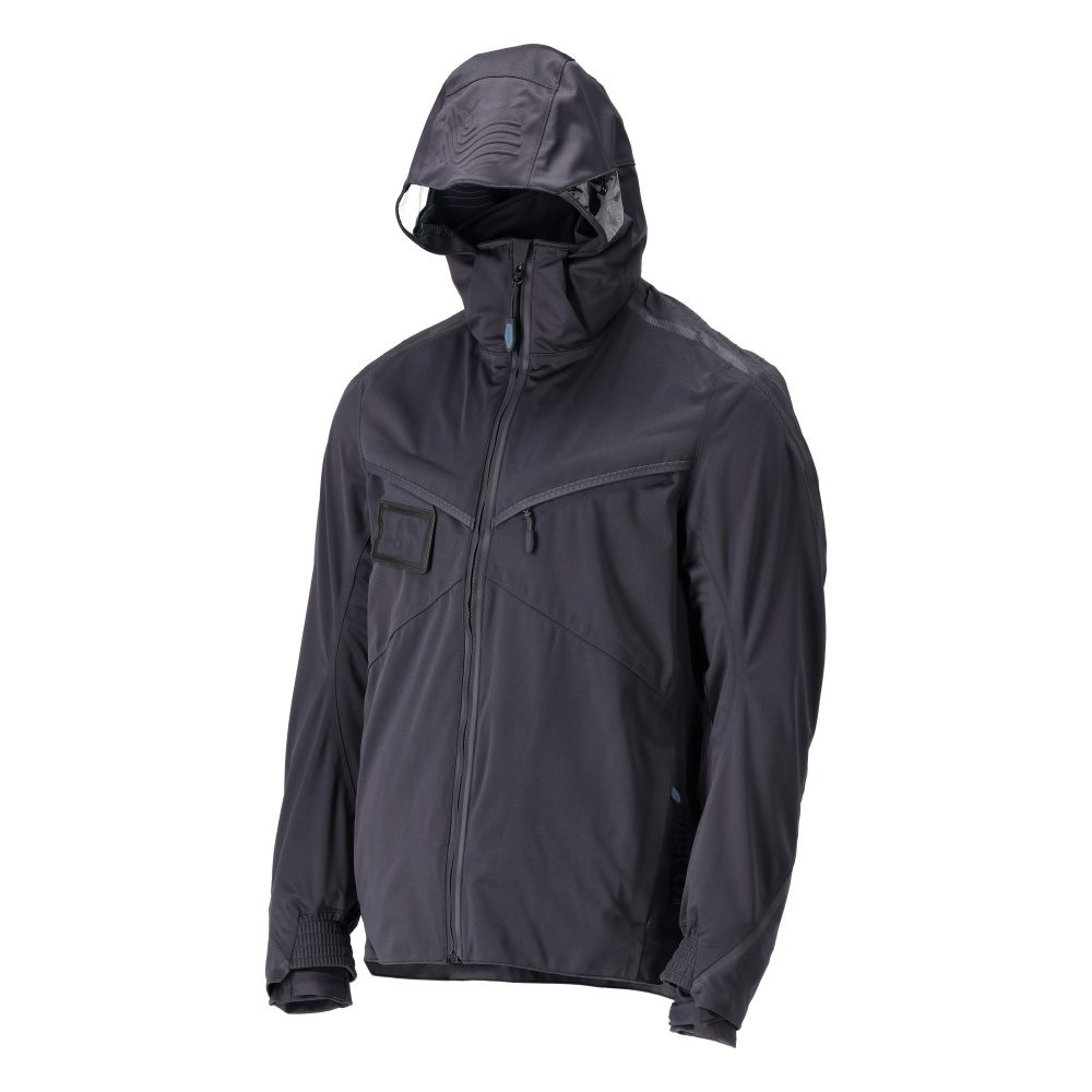 Mascot 22001-657 Customized Hardshell-Regenjacke – schwarzblau
