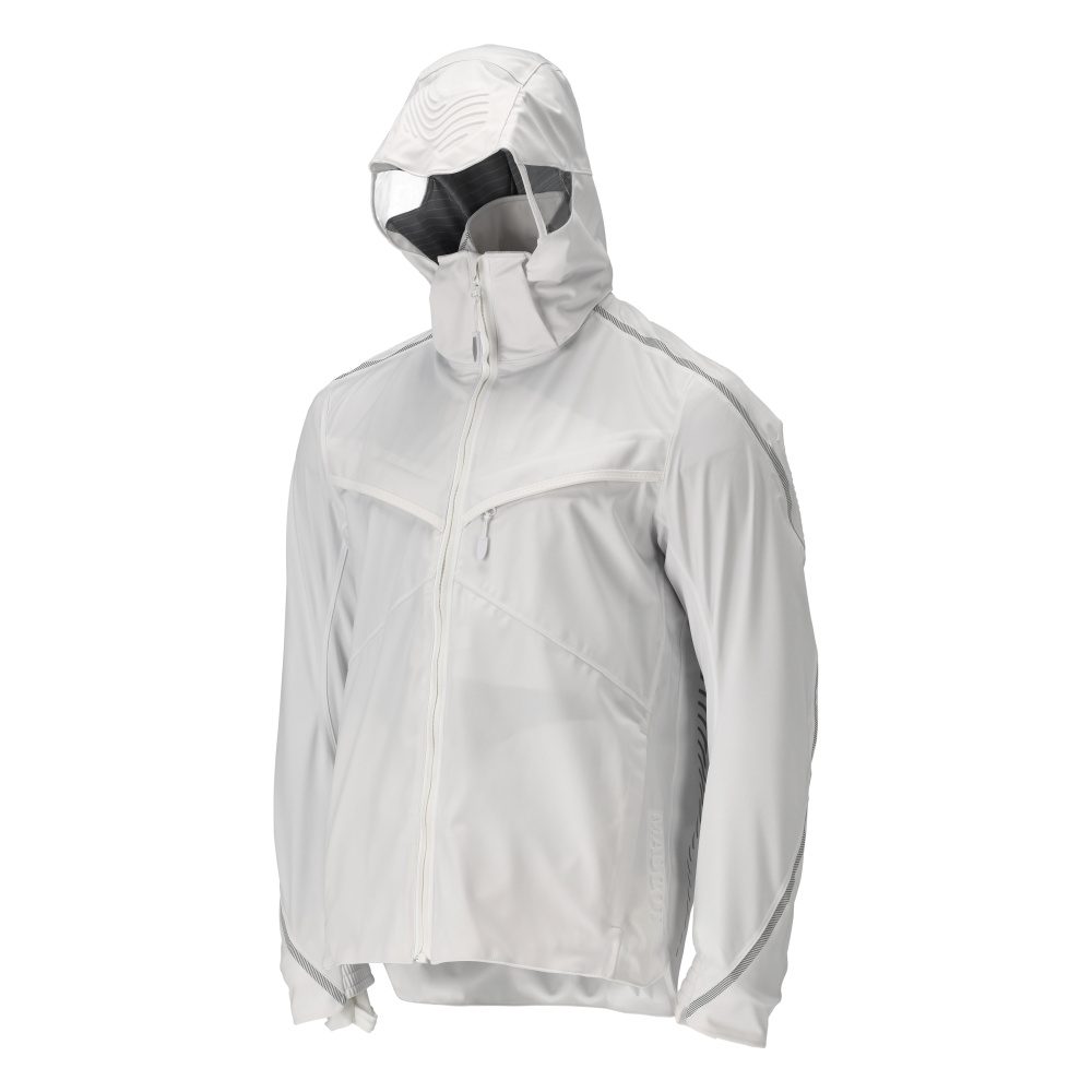 Mascot 22001-657 Customized Hardshell-Regenjacke – weiß