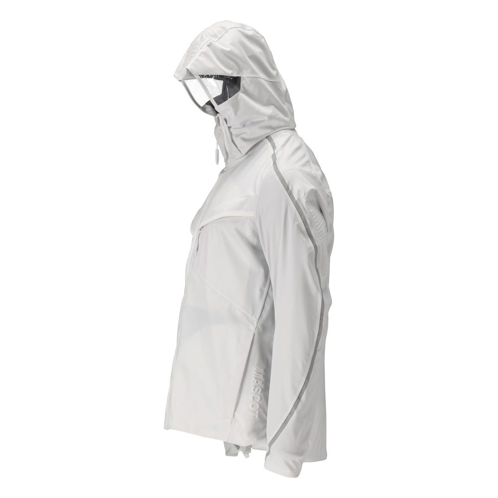 Mascot 22001-657 Customized Hardshell-Regenjacke – weiß