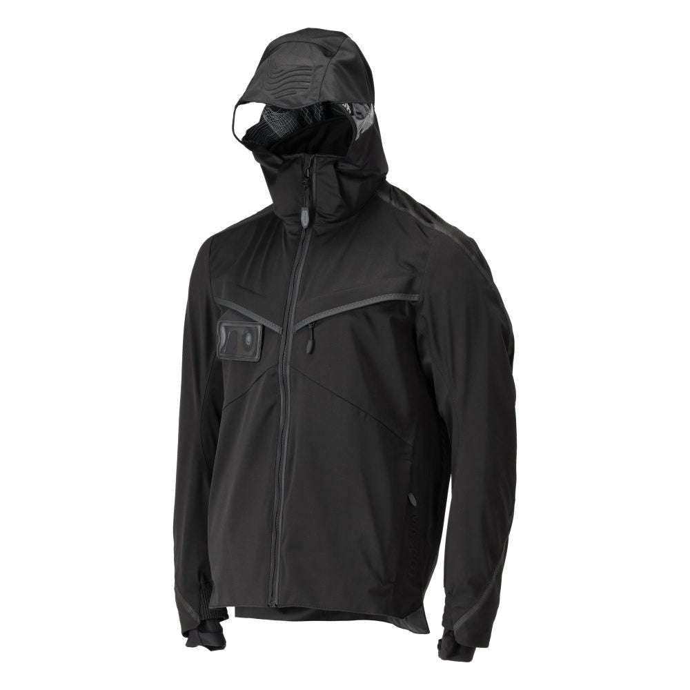 Mascot 22001-657 Customized Hardshell-Regenjacke – schwarz