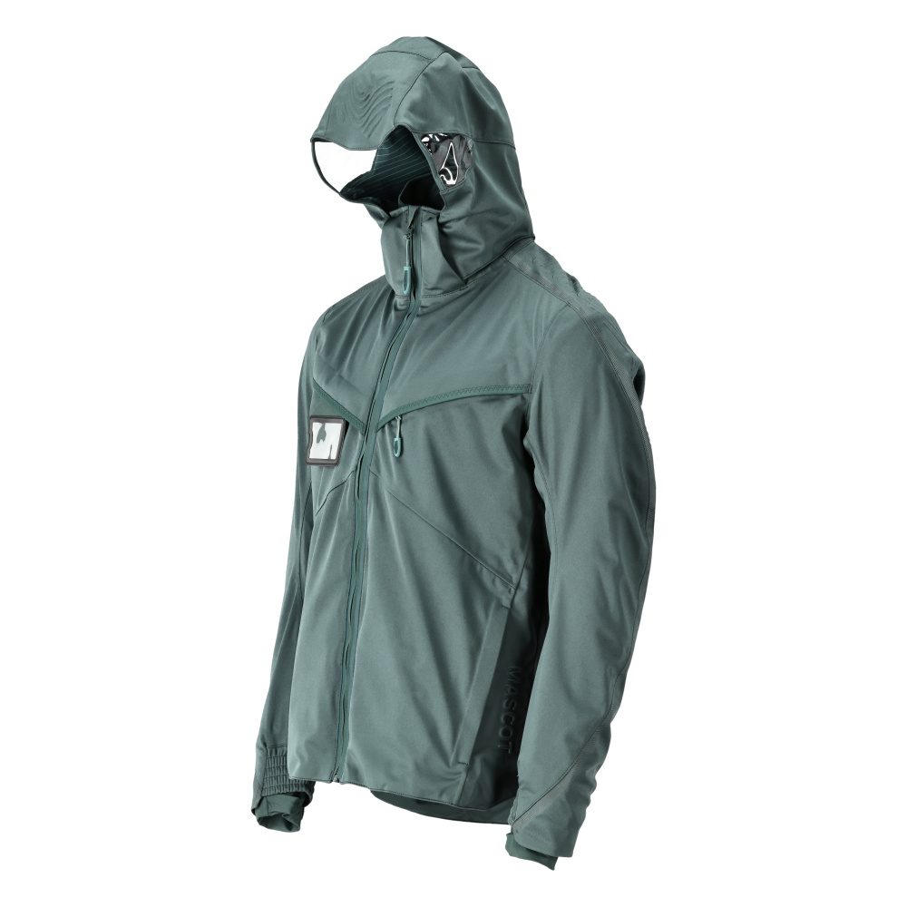 Mascot 22001-657 Customized Hardshell-Regenjacke – waldgrün