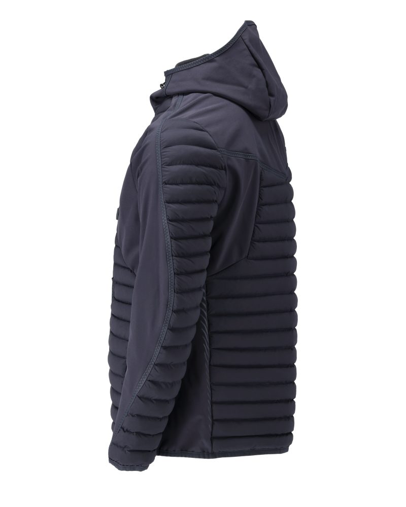 Mascot 22215-607 Customized Kapuzen-Steppjacke – schwarzblau