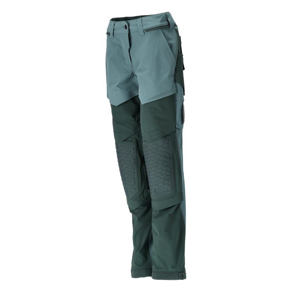 Mascot Damen 22278-605 Customized Bundhose – hell-waldgrün/waldgrün