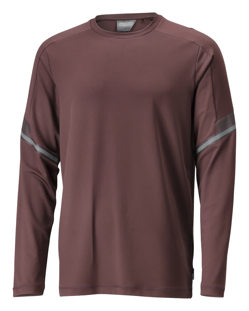 Mascot 22281-461 Customized Langarmshirt – bordeaux