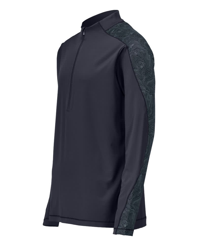 Mascot 22681-618 Customized Zip-Langarmshirt – schwarzblau