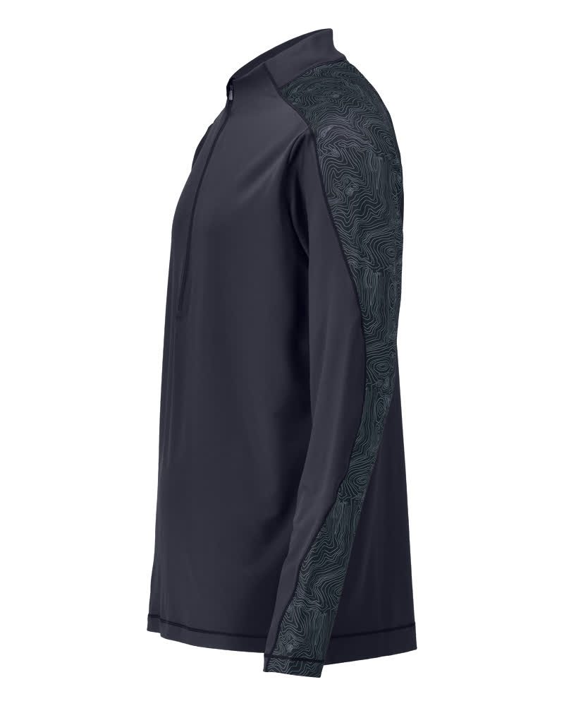 Mascot 22681-618 Customized Zip-Langarmshirt – schwarzblau