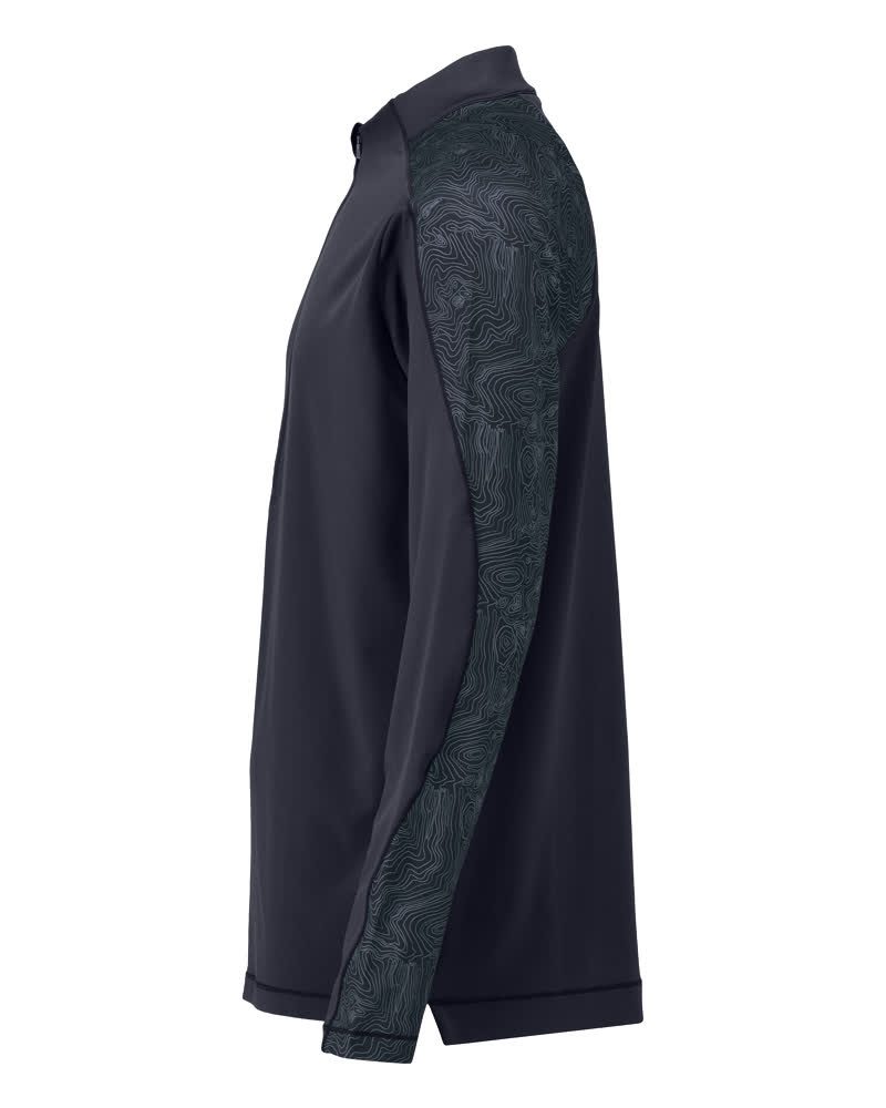 Mascot 22681-618 Customized Zip-Langarmshirt – schwarzblau