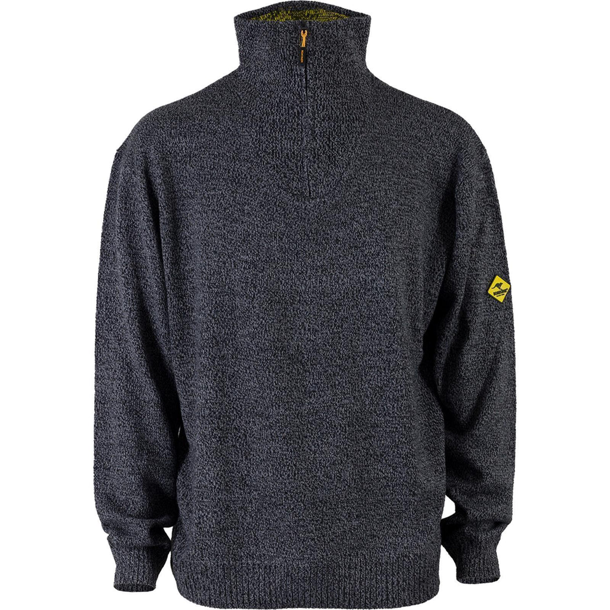 Roadsign RS Herren Troyer Pullover melange