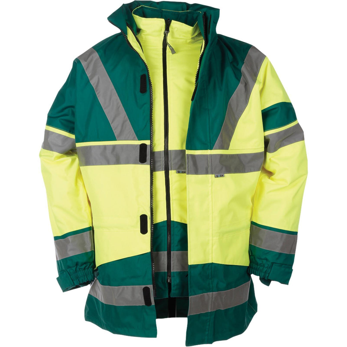 PARKA SKOLLFIELD Jacke gelb/grün