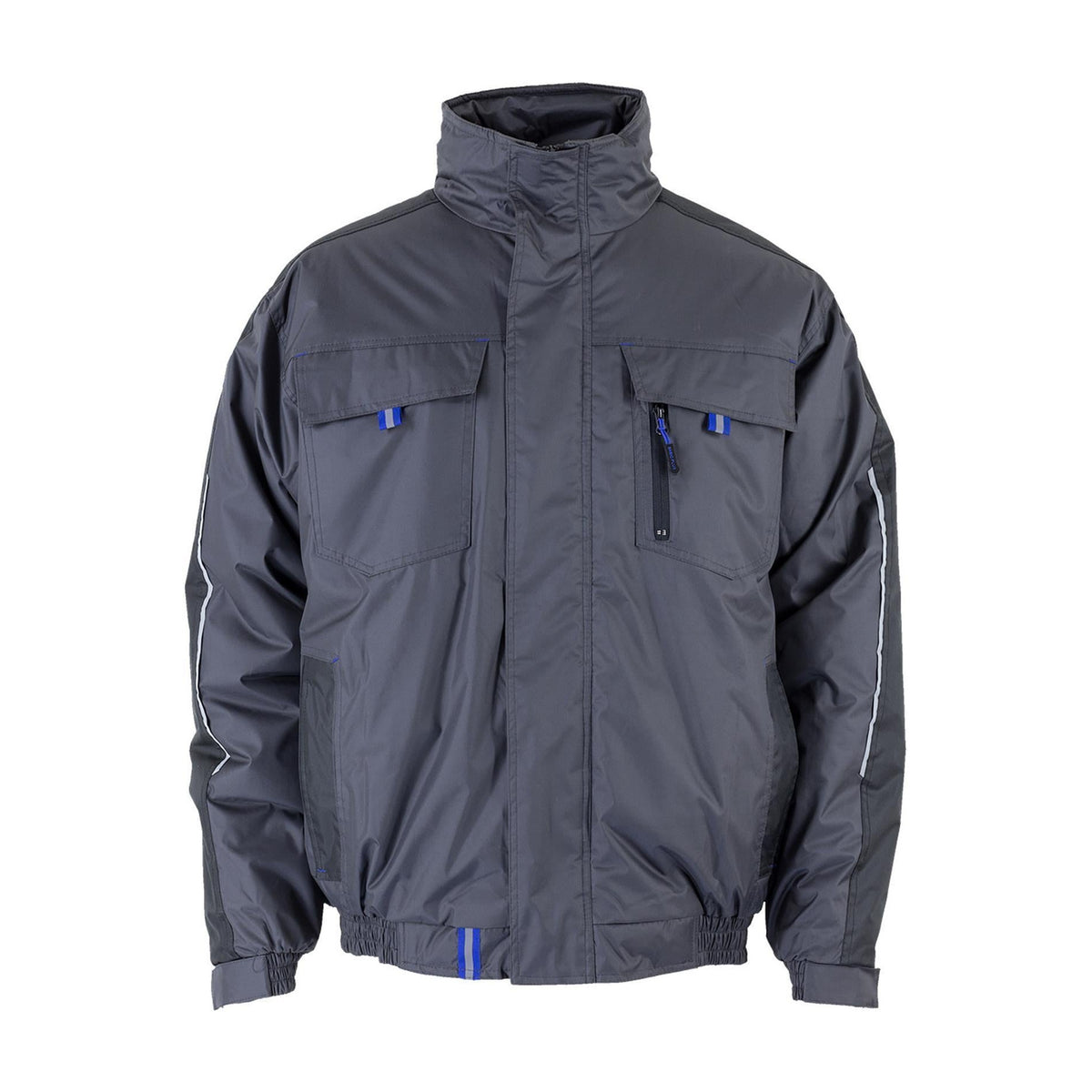 Terrax TTJB Pilotenjacke grau/royal - workXperts