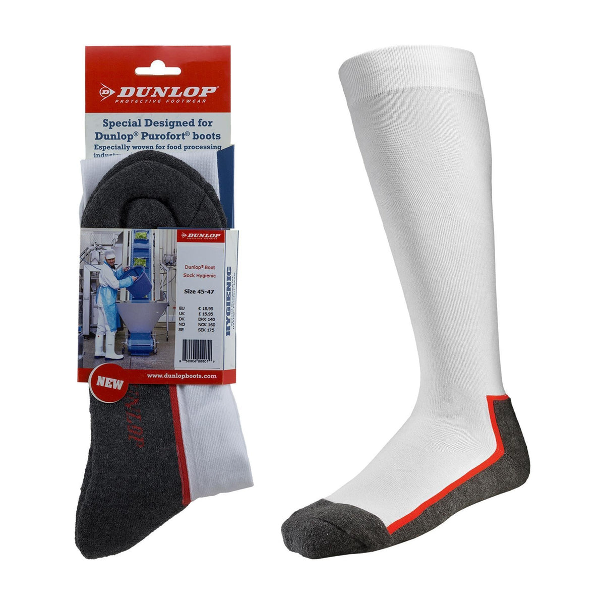 Dunlop Stiefelsocken Boot Sock Hygienic - workXperts
