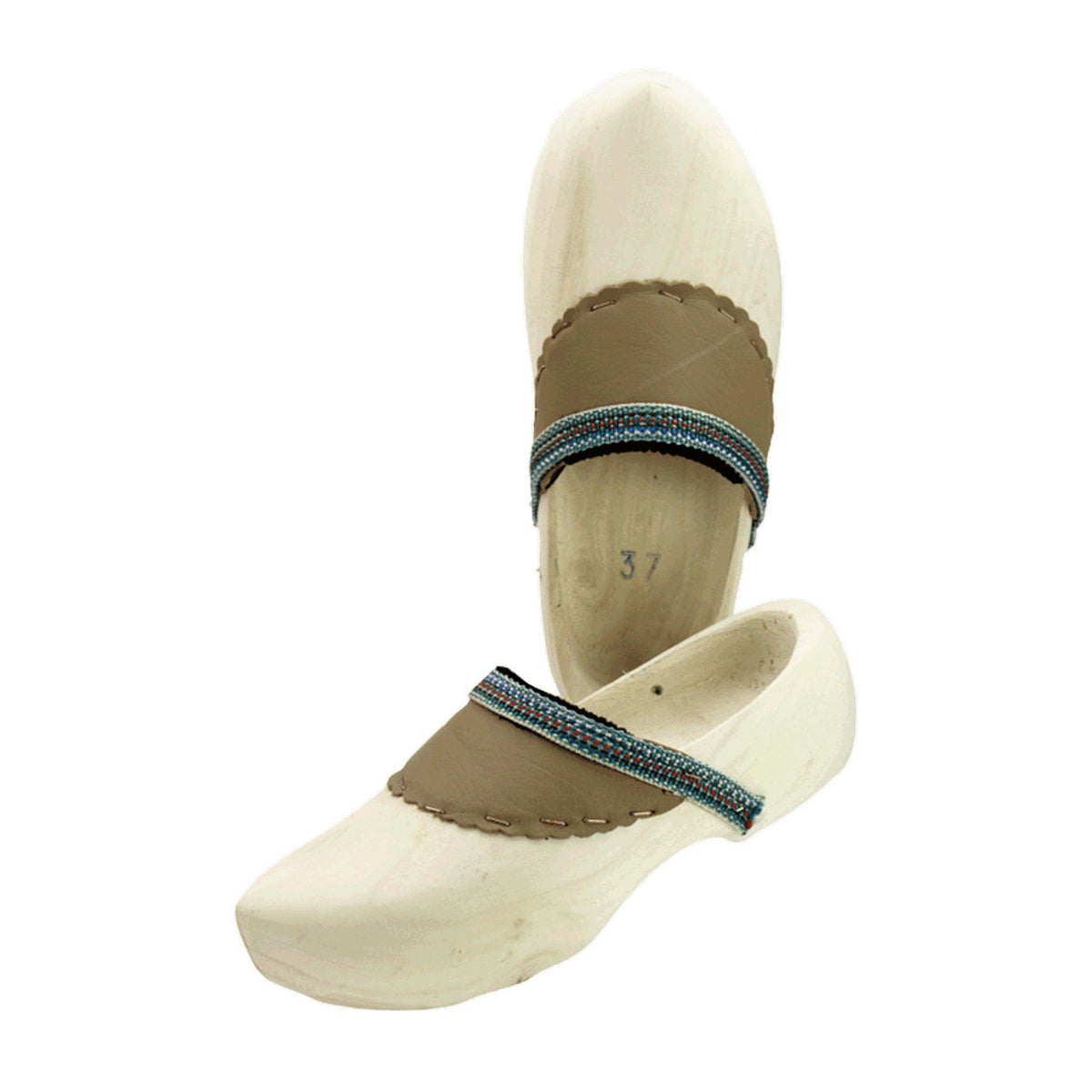 Hölscher Holzschuhe mit Lederbesatz - workXperts