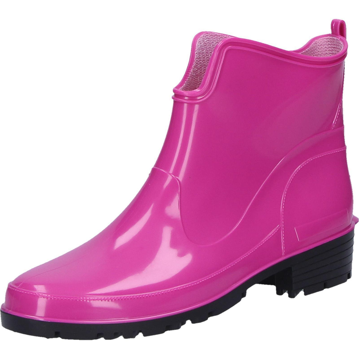 Saskia PVC Damen-Halbstiefel