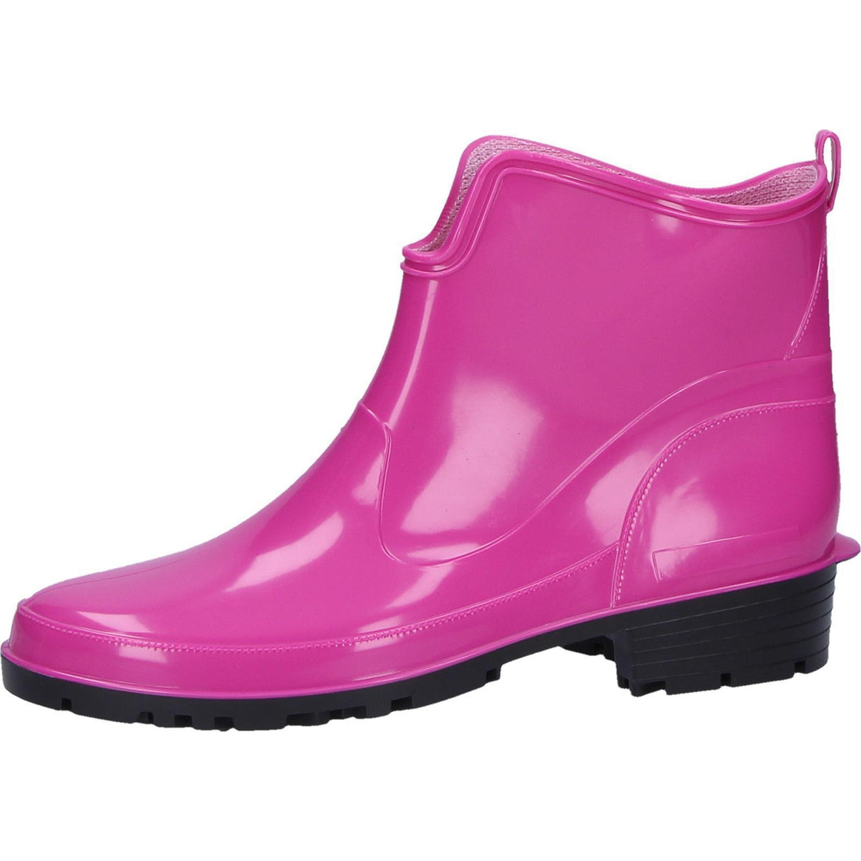 Saskia PVC Damen-Halbstiefel