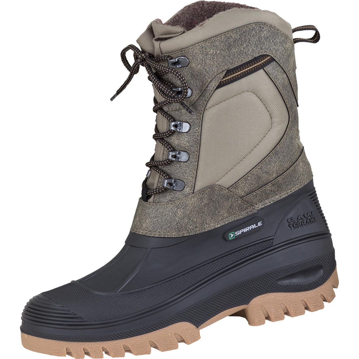 Spirale Stiefel gefüttert