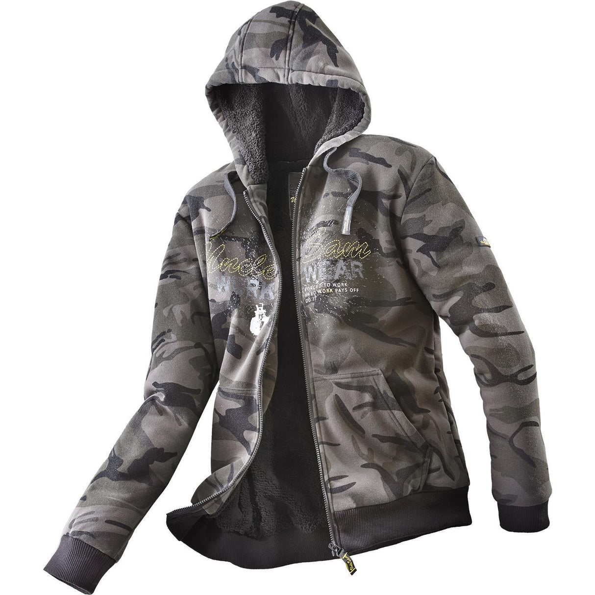 Uncle Sam Sweatjacke camouflage