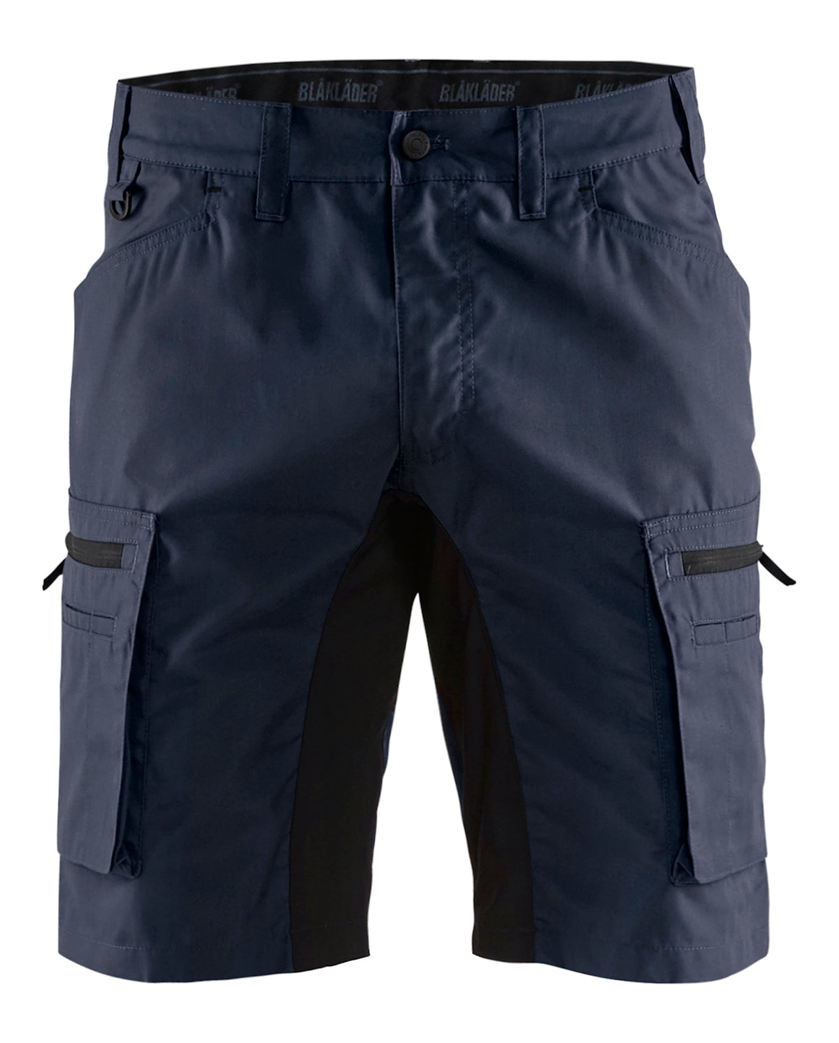Blåkläder 1449 Service-Shorts Stretch – dunkelmarine/schwarz