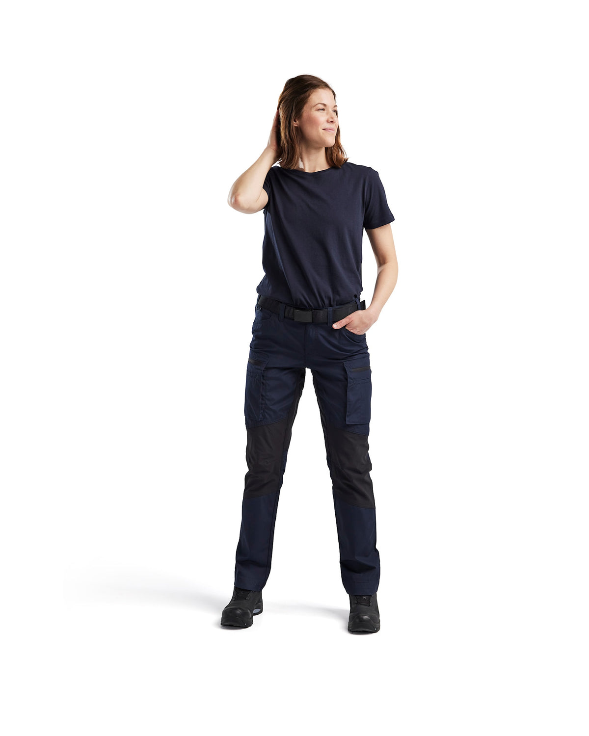 Blåkläder Damen 7159 166g/m² Stretch Servicehose – dunkel marine