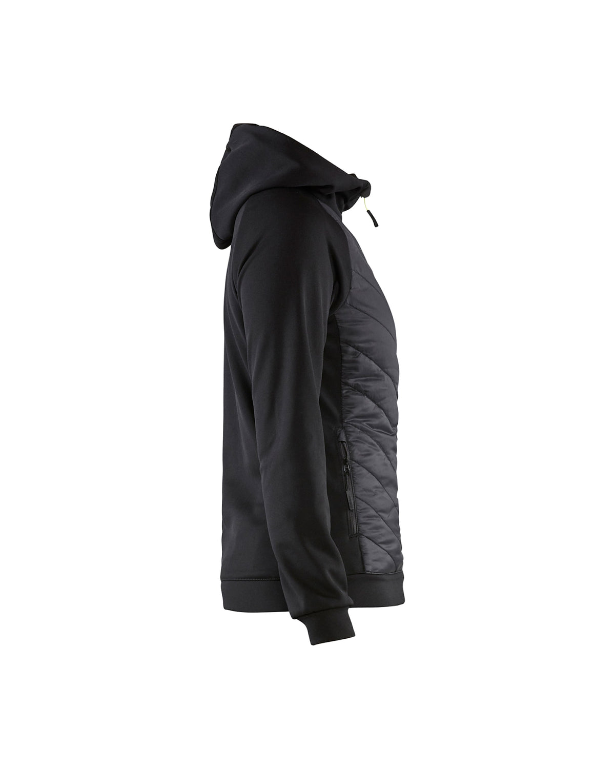 Blåkläder Damen 3464 Hybrid Sweatjacke – schwarz/gelb