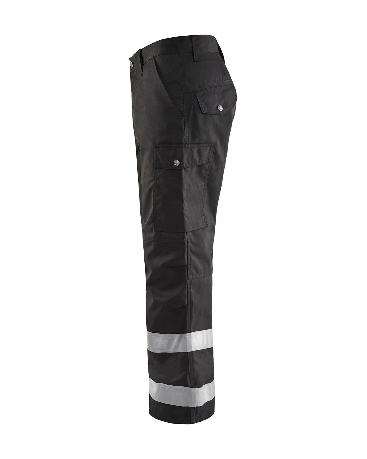 Blåkläder 1451 Reflexstreifen Bundhose Service schwarz – schwarz