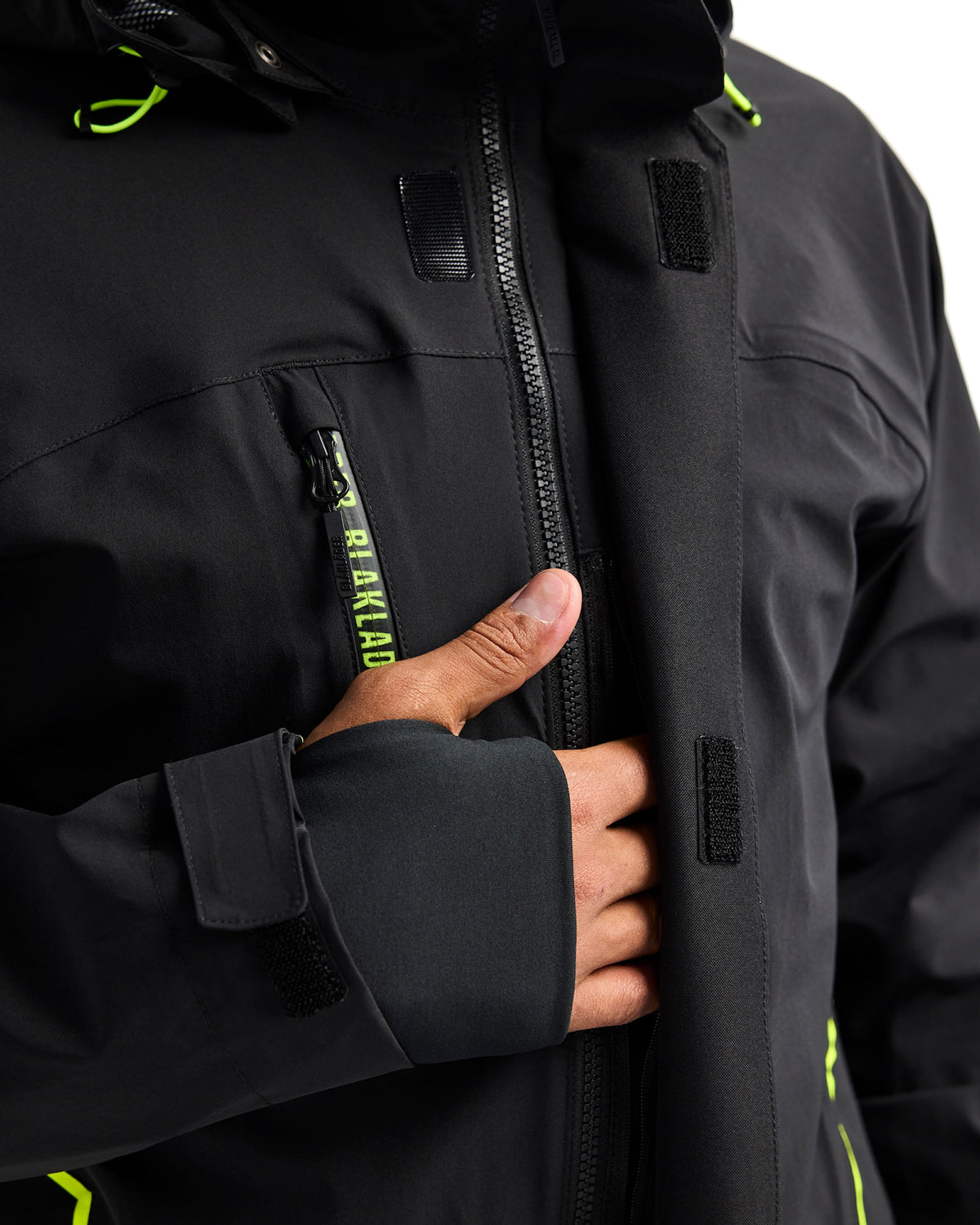Blåkläder 4483 Softshelljacke – schwarz/gelb