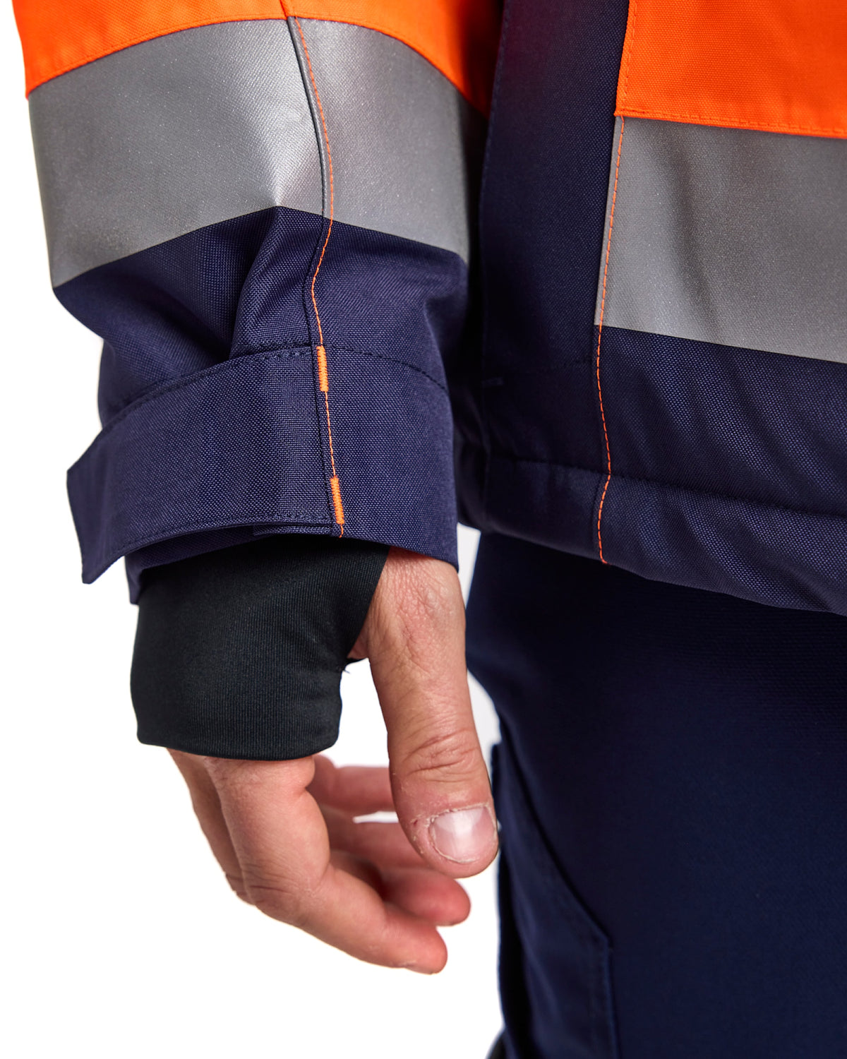 Blåkläder 4780 Warnschutz Winterjacke – orange/marine