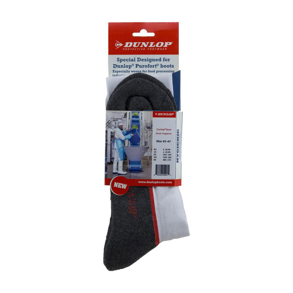 Dunlop Stiefelsocken Boot Sock Hygienic