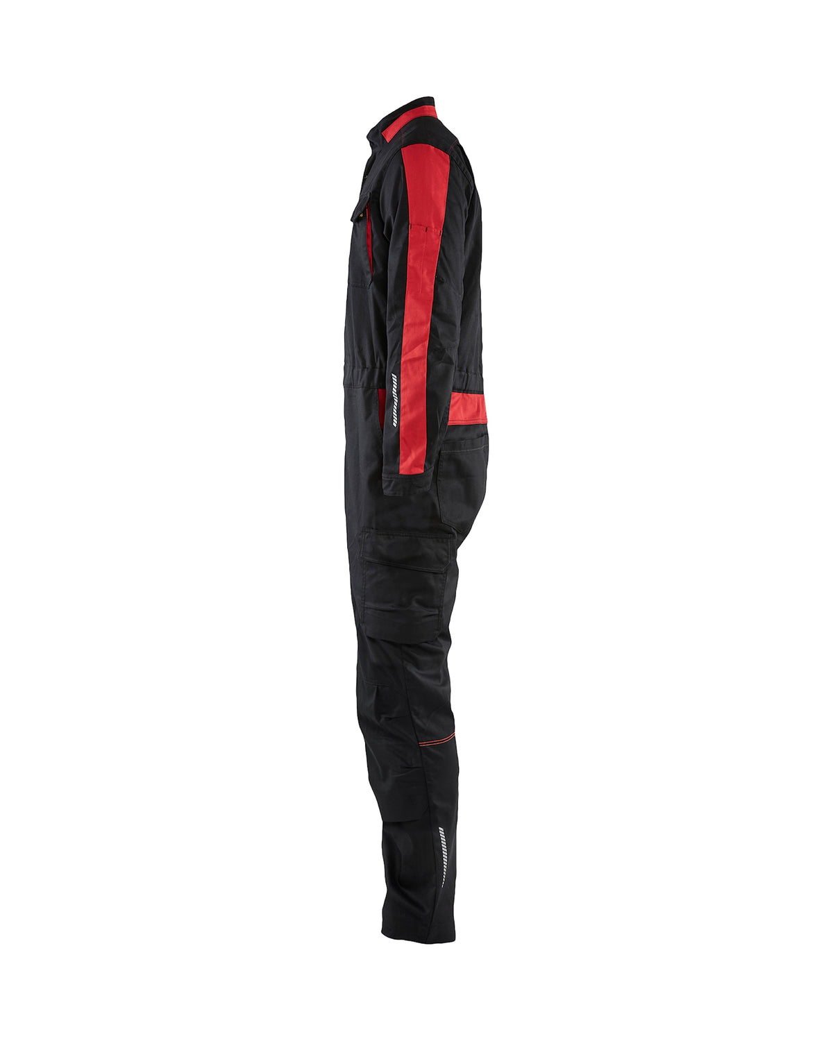 Blåkläder 6144 Industrie Stretch Overall – schwarz/rot