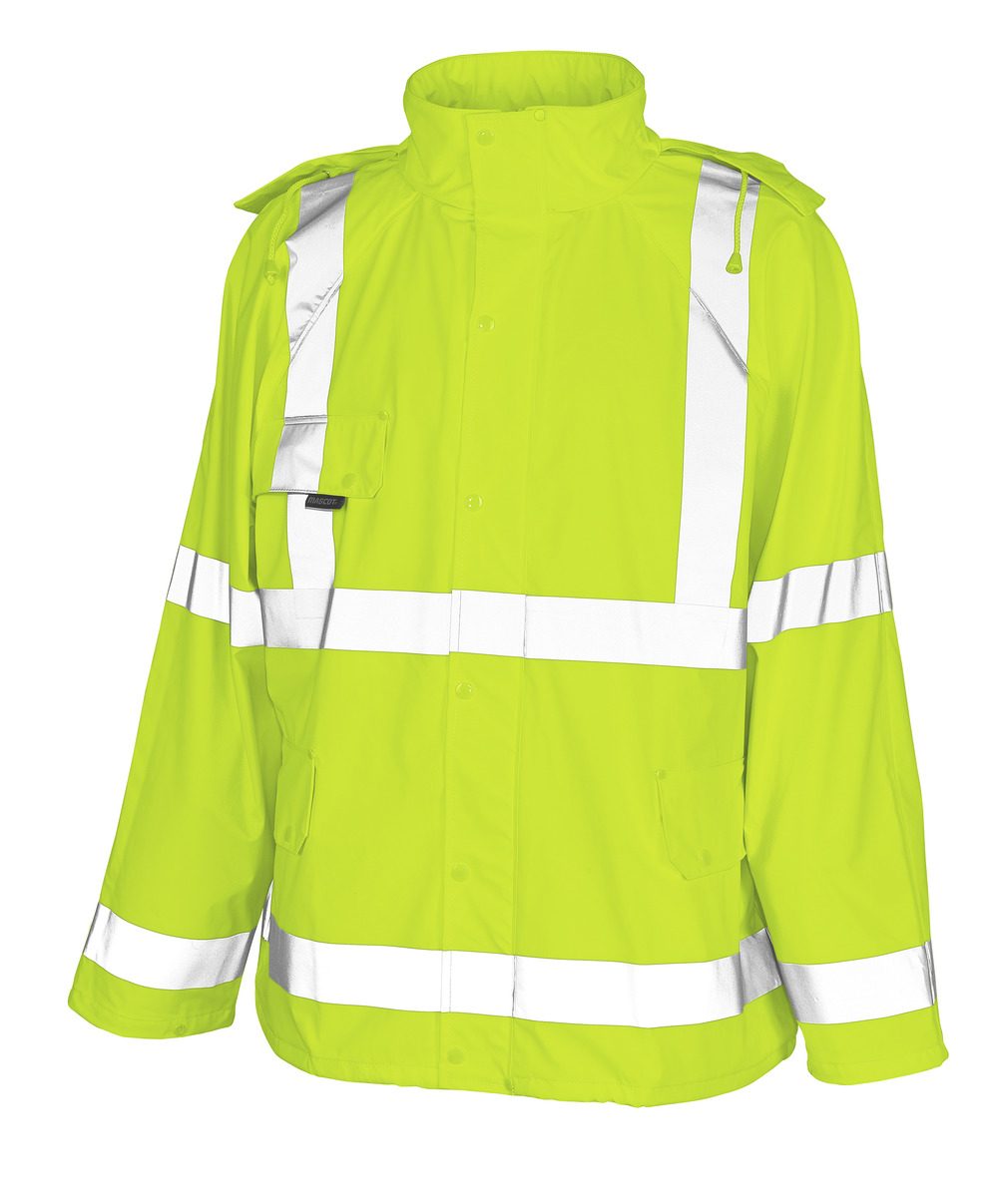 Mascot Feldbach Safe Aqua Warn-Regenjacke – gelb