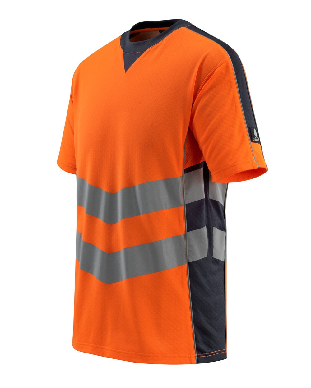 Mascot Sandwell Safe Supreme Warn-T-Shirt – orange/schwarzblau