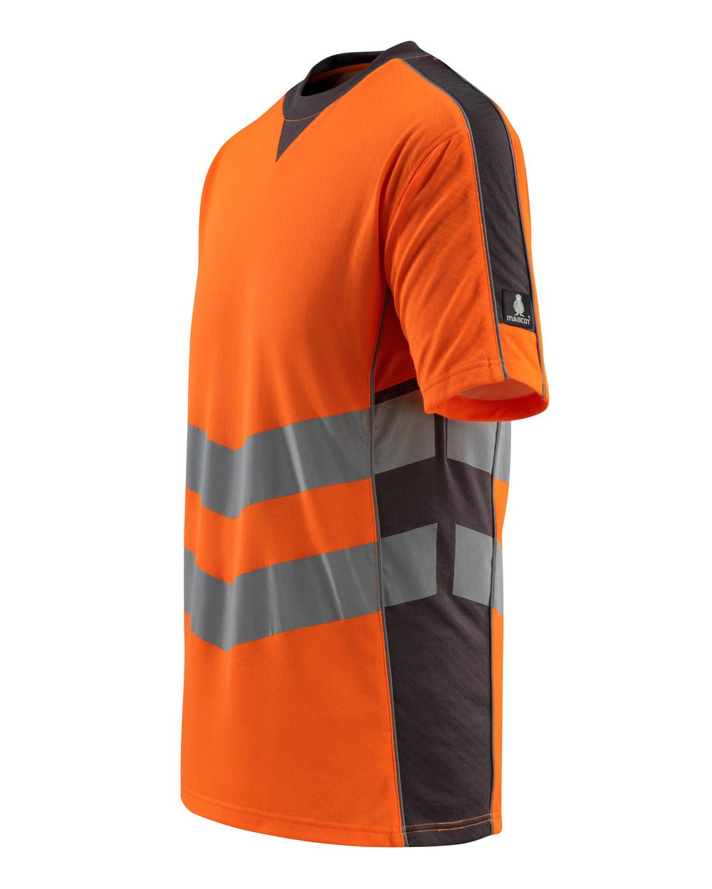 Mascot Sandwell Safe Supreme Warn-T-Shirt – orange/dunkelanthrazit