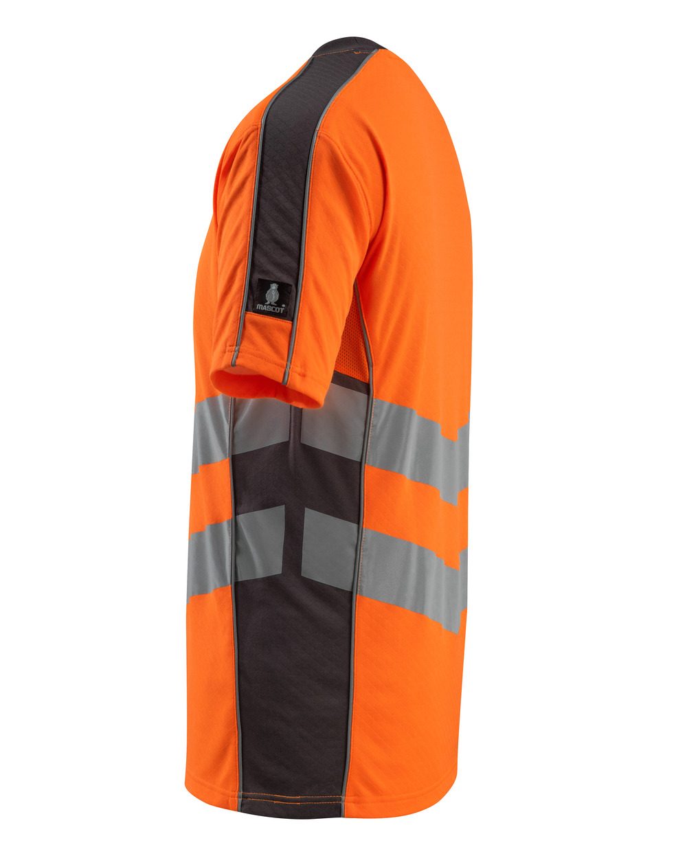 Mascot Sandwell Safe Supreme Warn-T-Shirt – orange/dunkelanthrazit