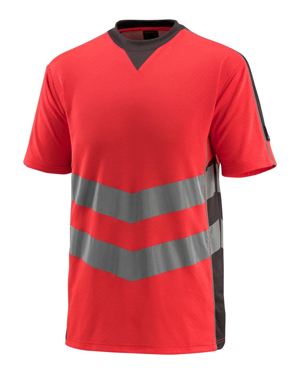 Mascot Sandwell Safe Supreme Warn-T-Shirt – rot/dunkelanthrazit