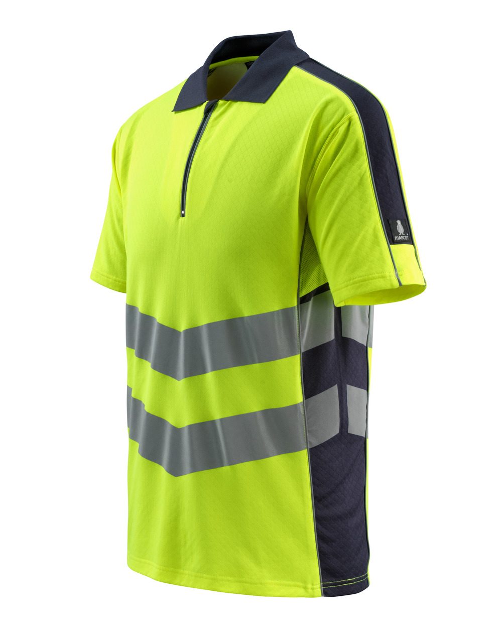 Mascot Murton Safe Supreme Warn-Polo-Shirt – gelb/schwarzblau