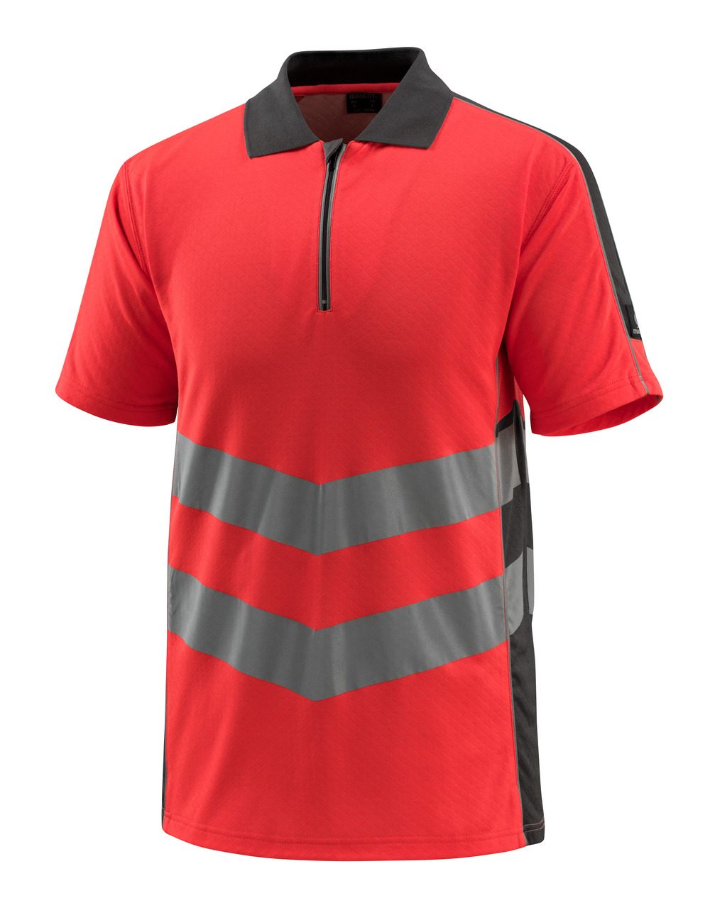 Mascot Murton Safe Supreme Warn-Polo-Shirt – rot/anthrazit