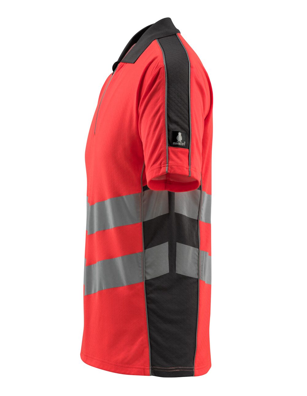 Mascot Murton Safe Supreme Warn-Polo-Shirt – rot/anthrazit
