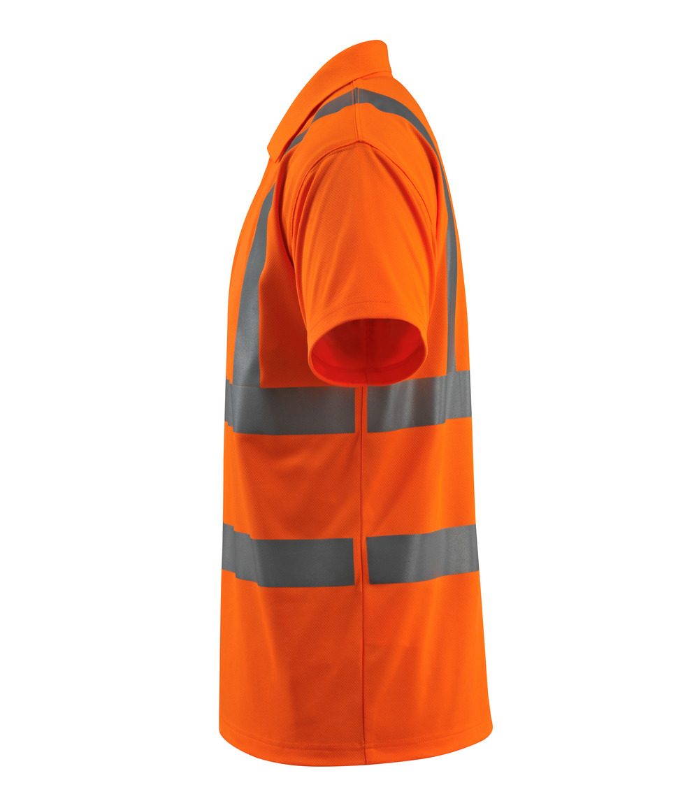 Mascot Bowen Safe Light Warnschutz Polo-Shirt – fluororange