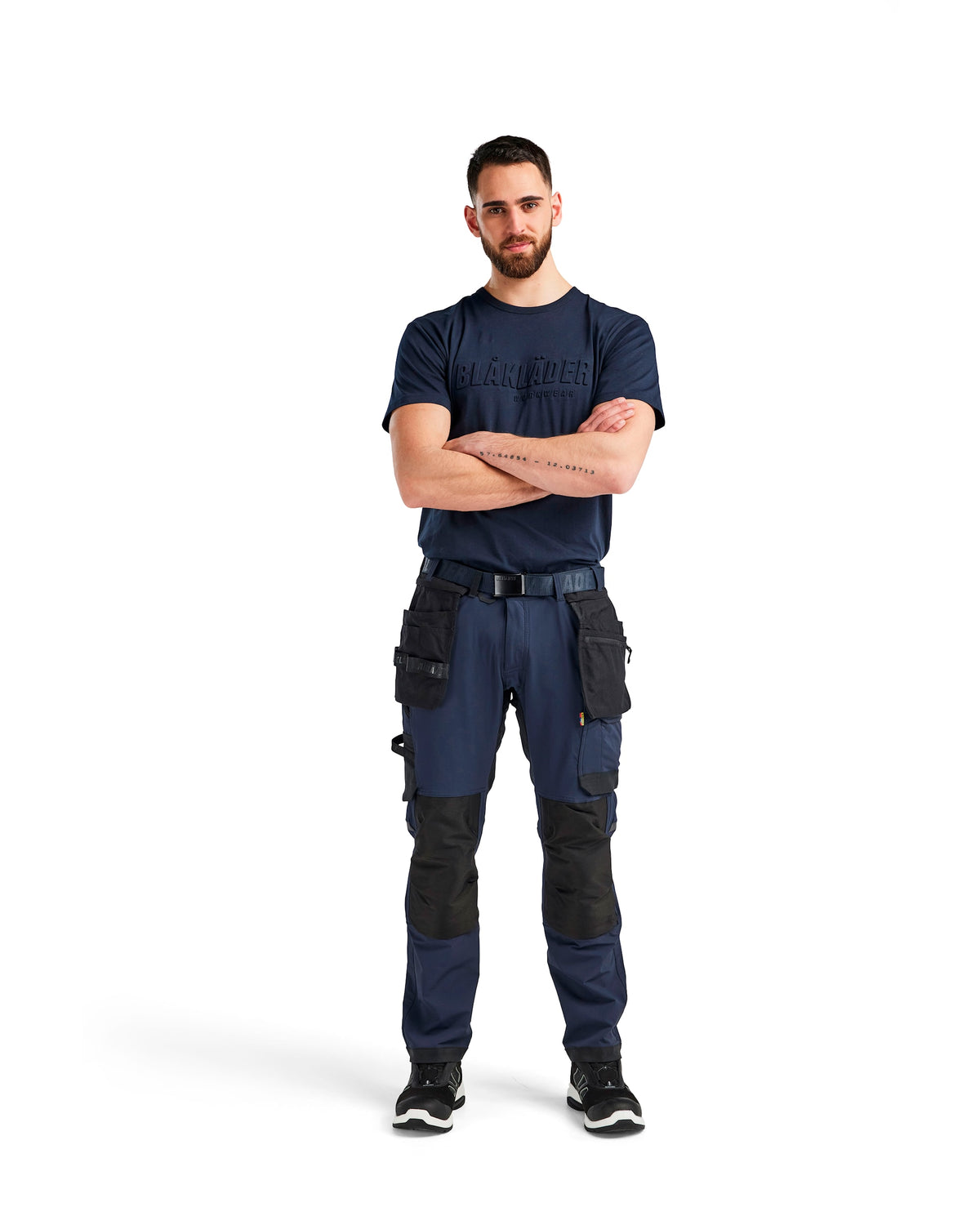 Blåkläder 1720 Stretch Handwerkerhose schwarz – dunkelmarine/schwarz