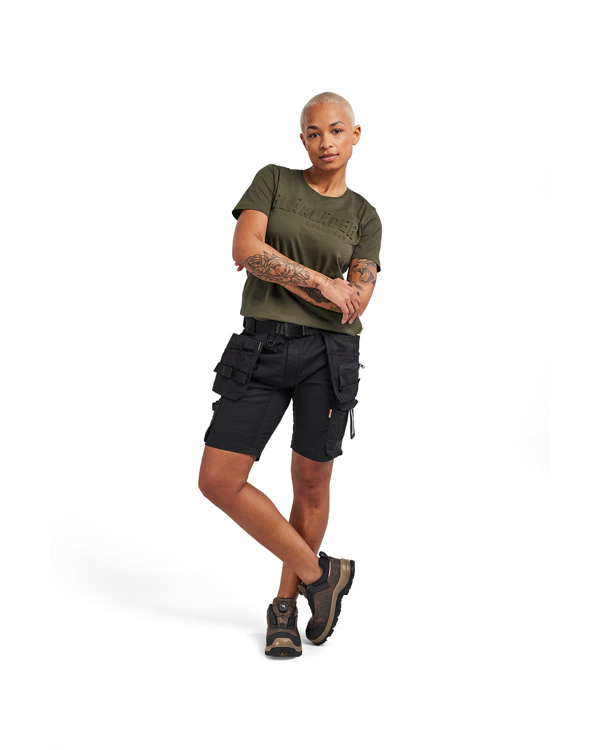 Blåkläder Damen 7133 Arbeitsshorts – schwarz
