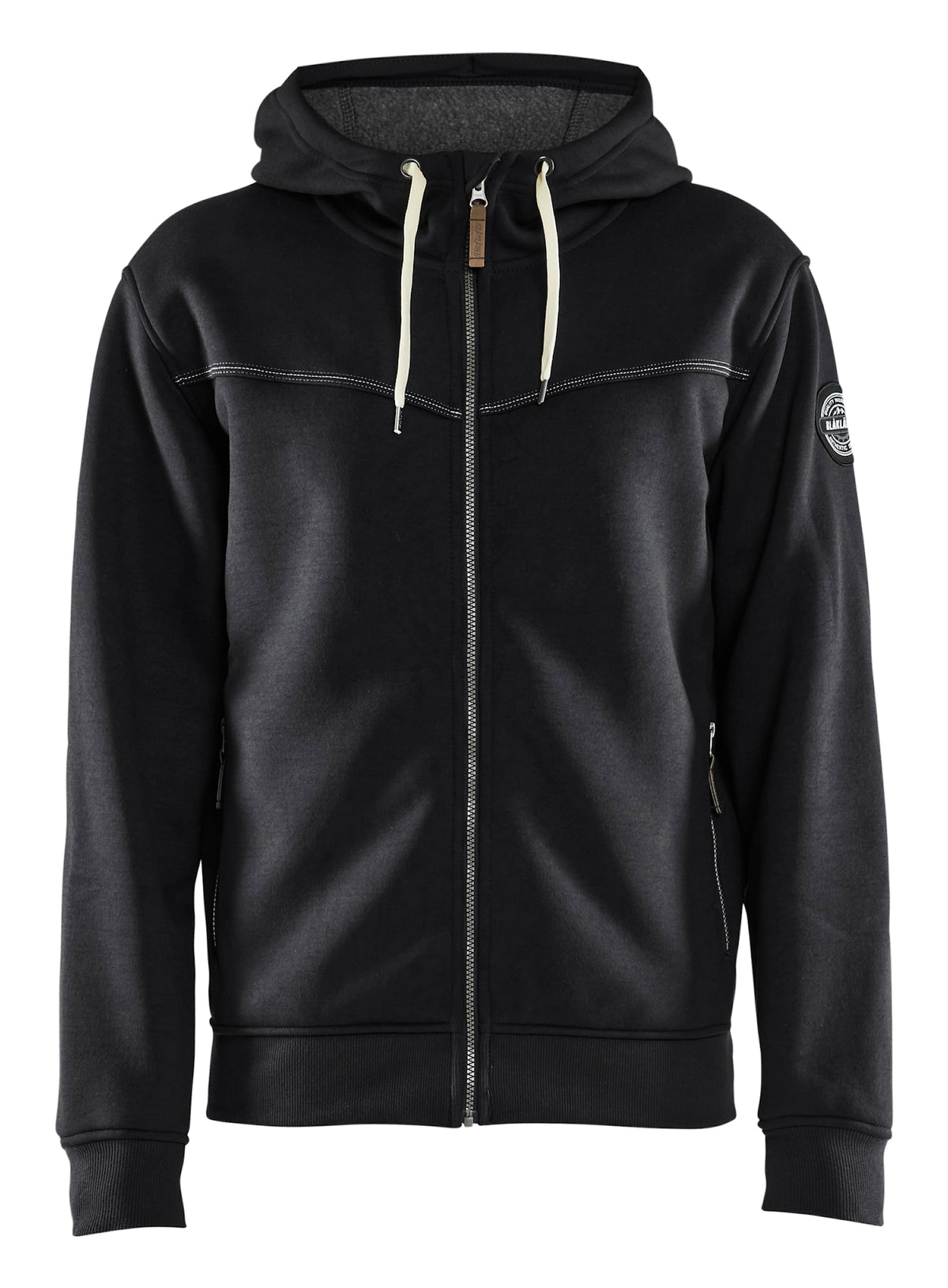 Blåkläder 4933 gefüttert Kapuzen-Sweatjacke – schwarz