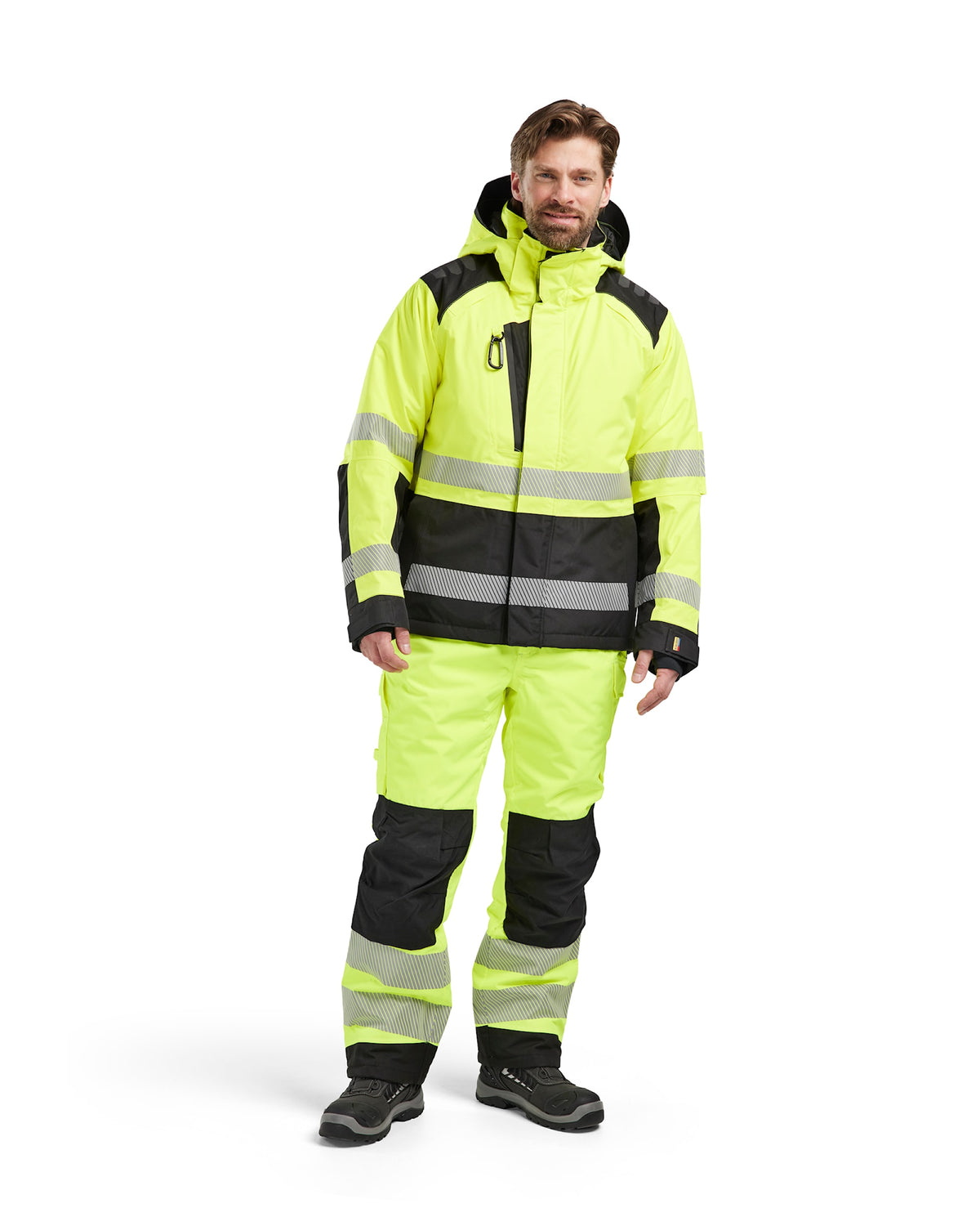 Blåkläder 4455 Warnschutz Winterjacke Kl. 3 – gelb/schwarz