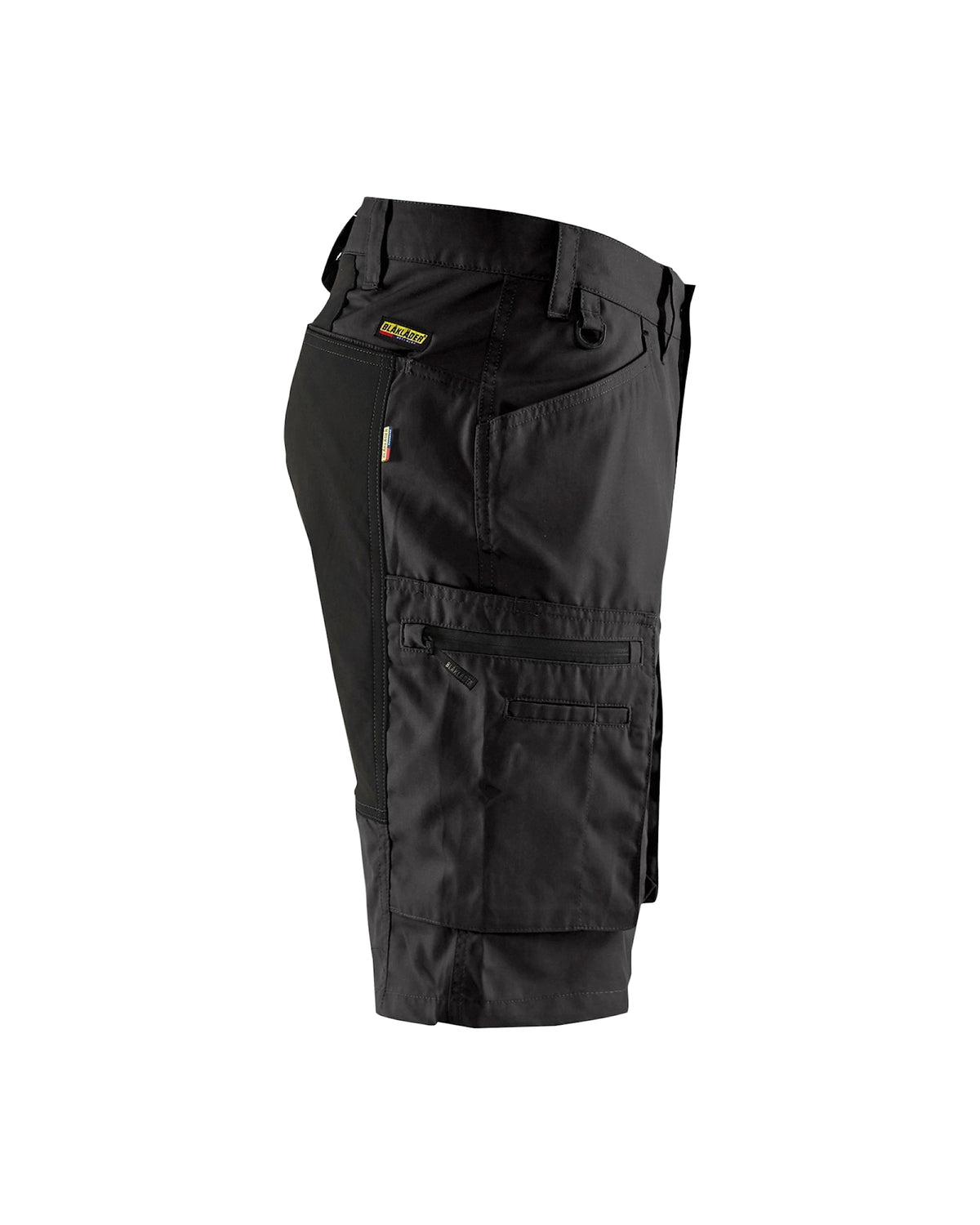 Blåkläder 1449 Service-Shorts Stretch – schwarz