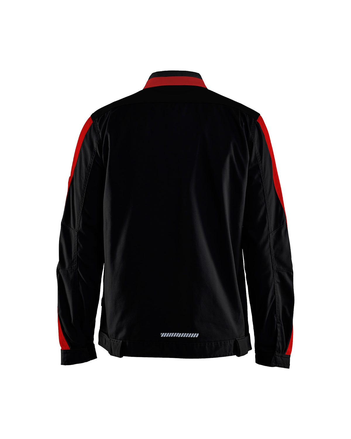 Blåkläder 4444 Industrie Stretch Bundjacke – schwarz/rot