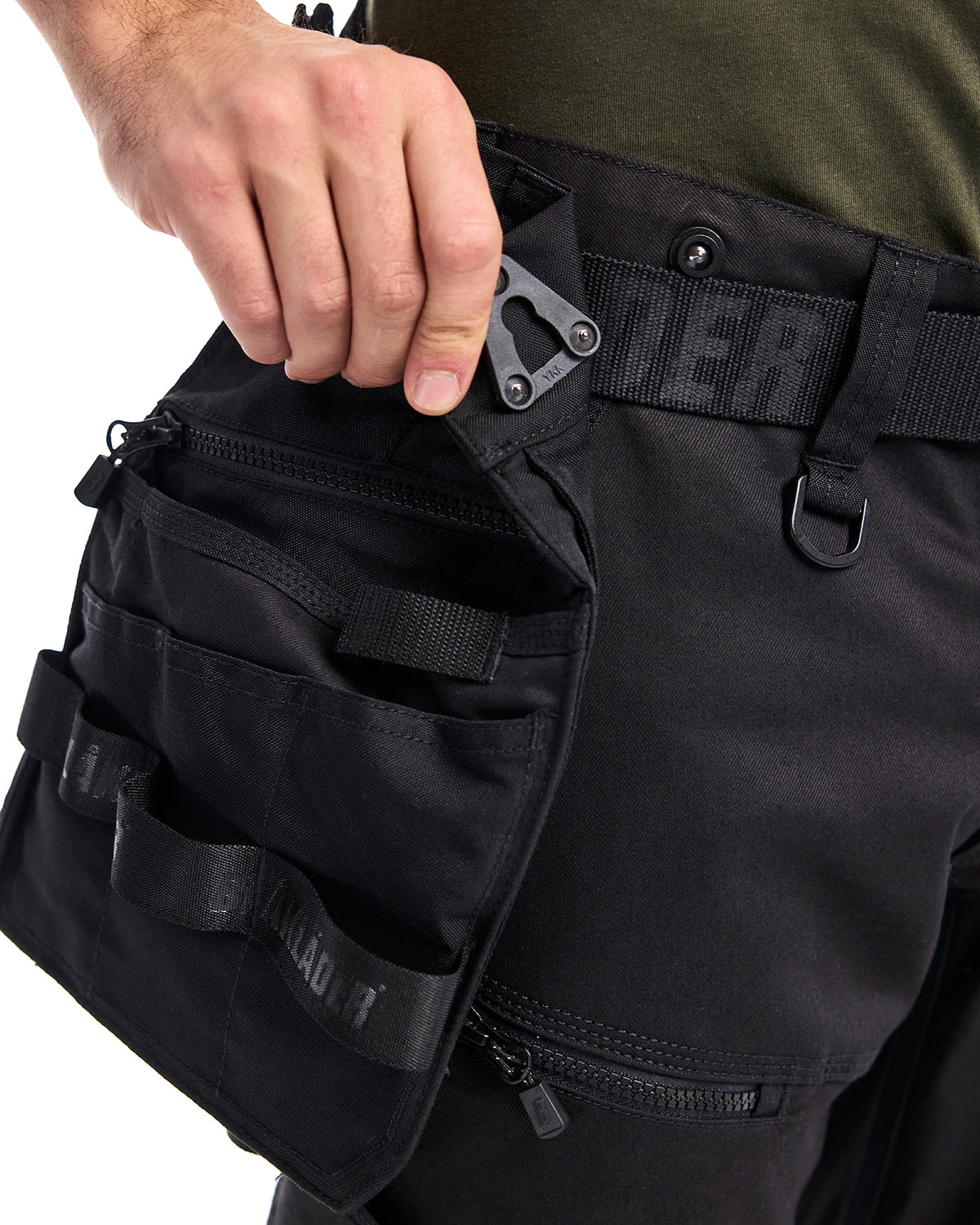 Blåkläder Striker Stretch Shorts – schwarz/schwarz