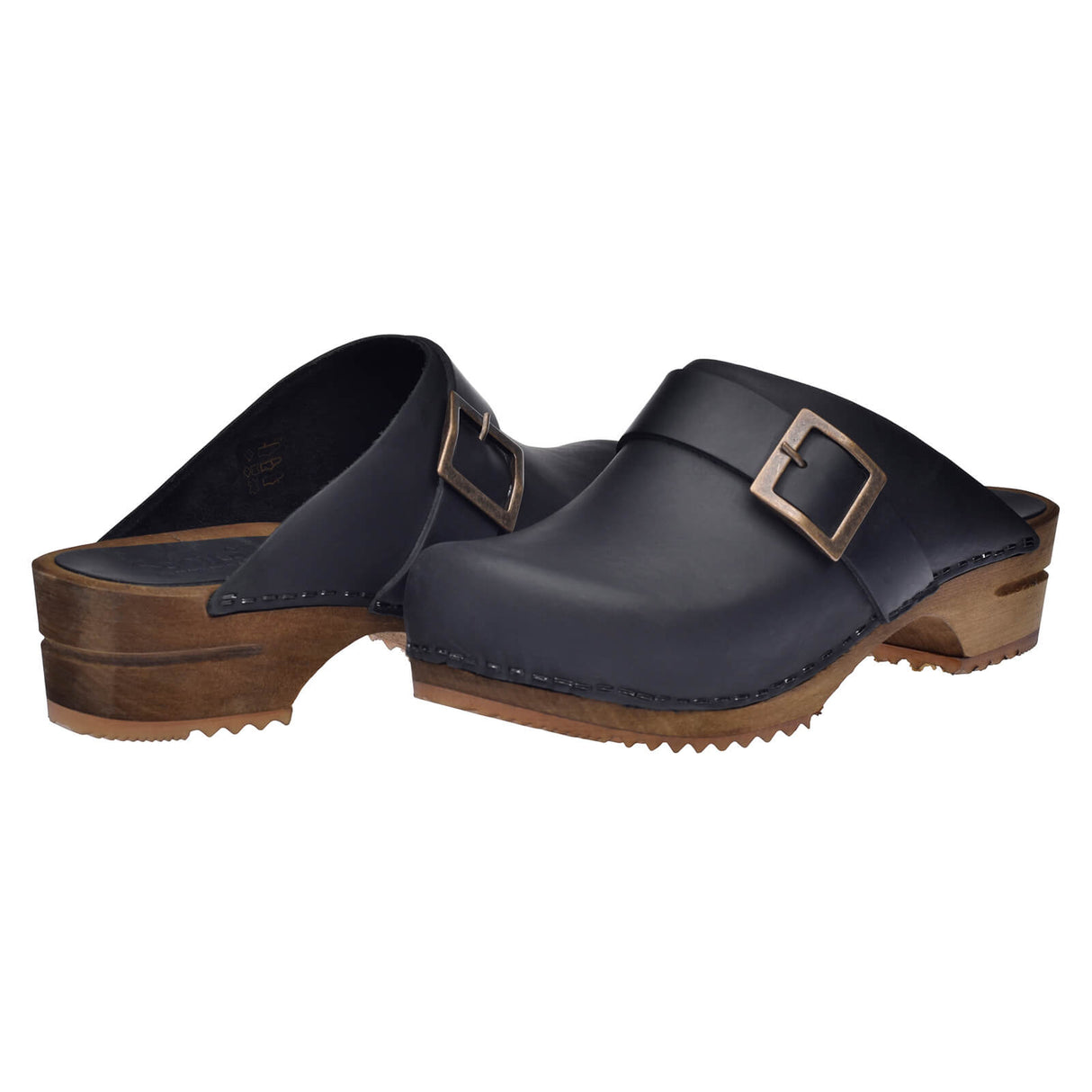 Sanita Wood-Urban Open Clog