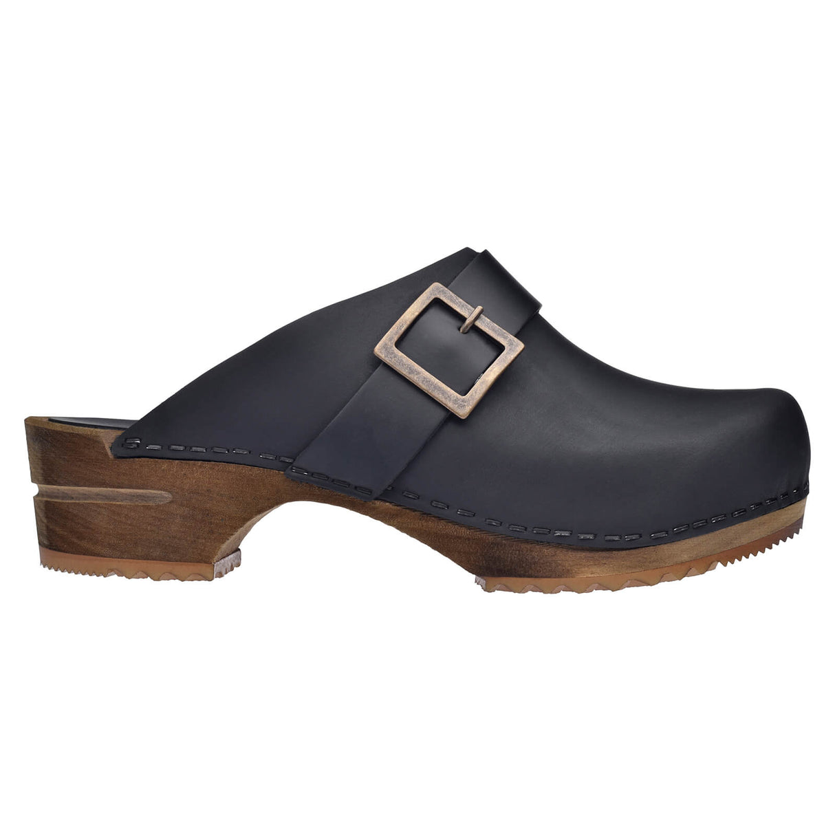 Sanita Wood-Urban Open Clog