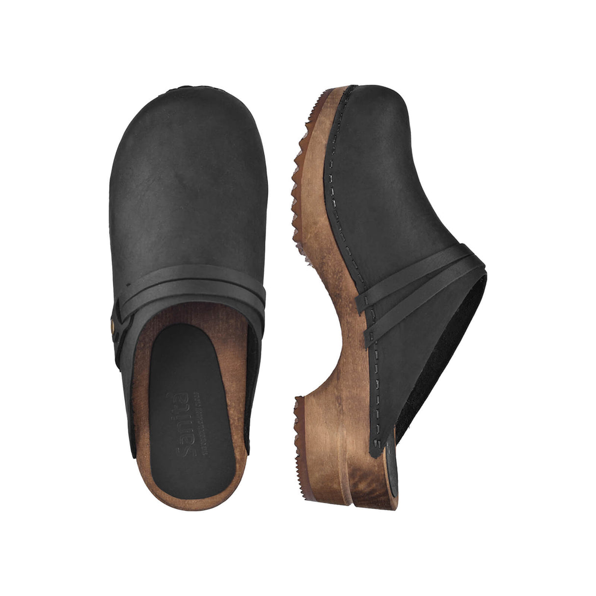 Sanita Wood-Ursana Open Clog Electric