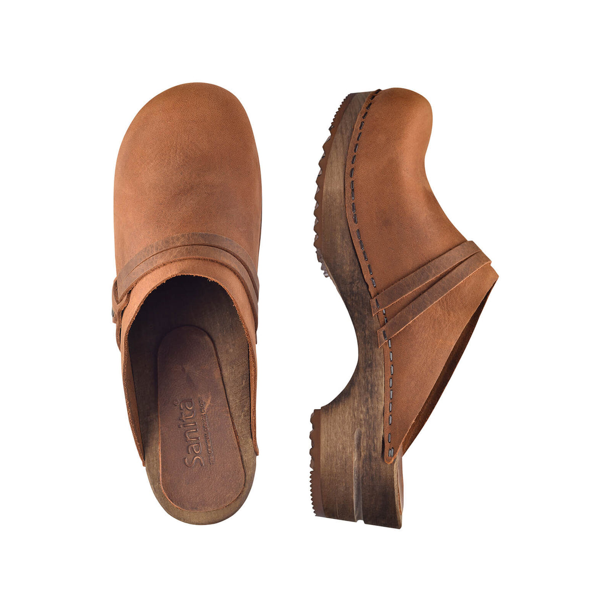 Sanita Wood-Ursana Open Clog Electric