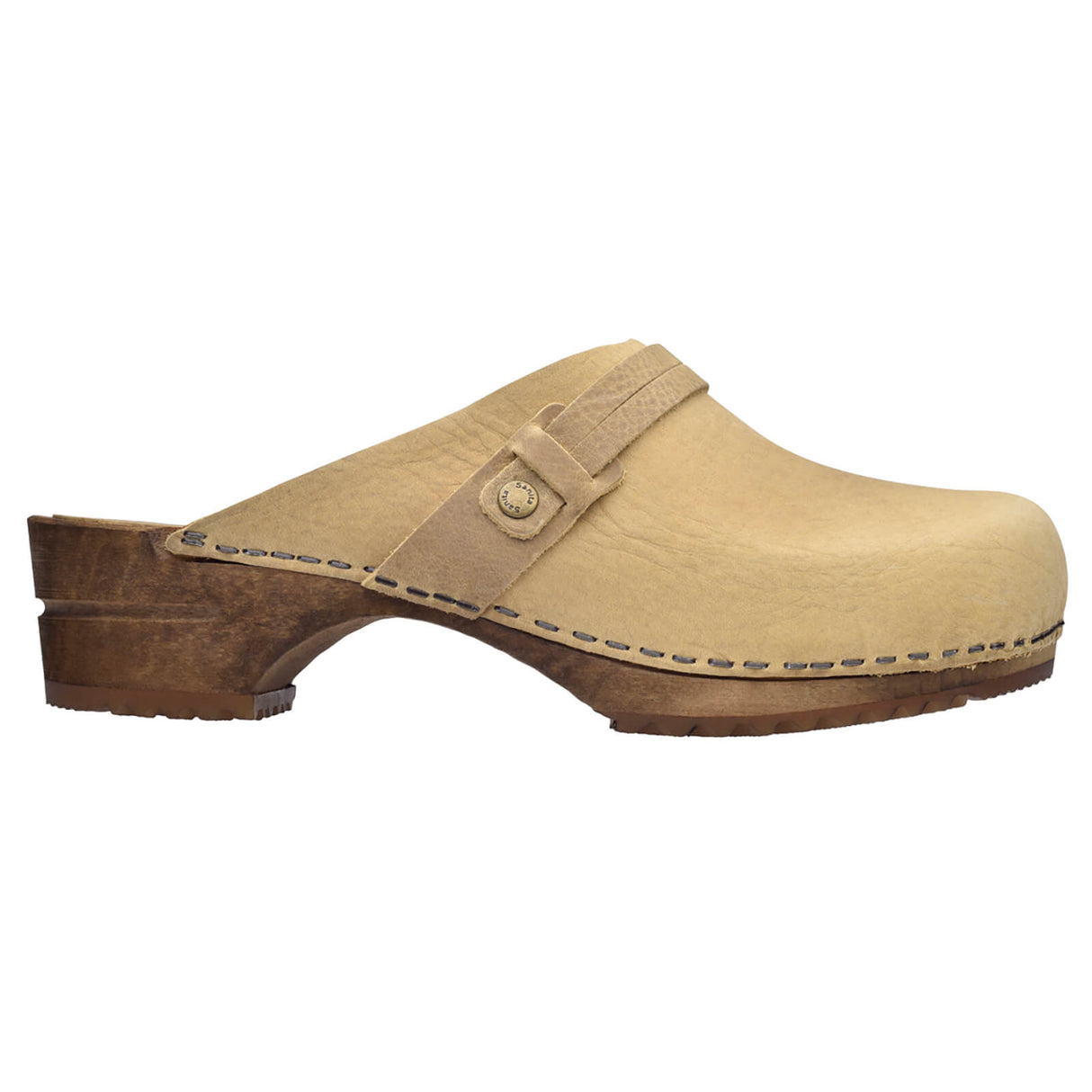 Sanita Wood-Ursana Open Clog Electric